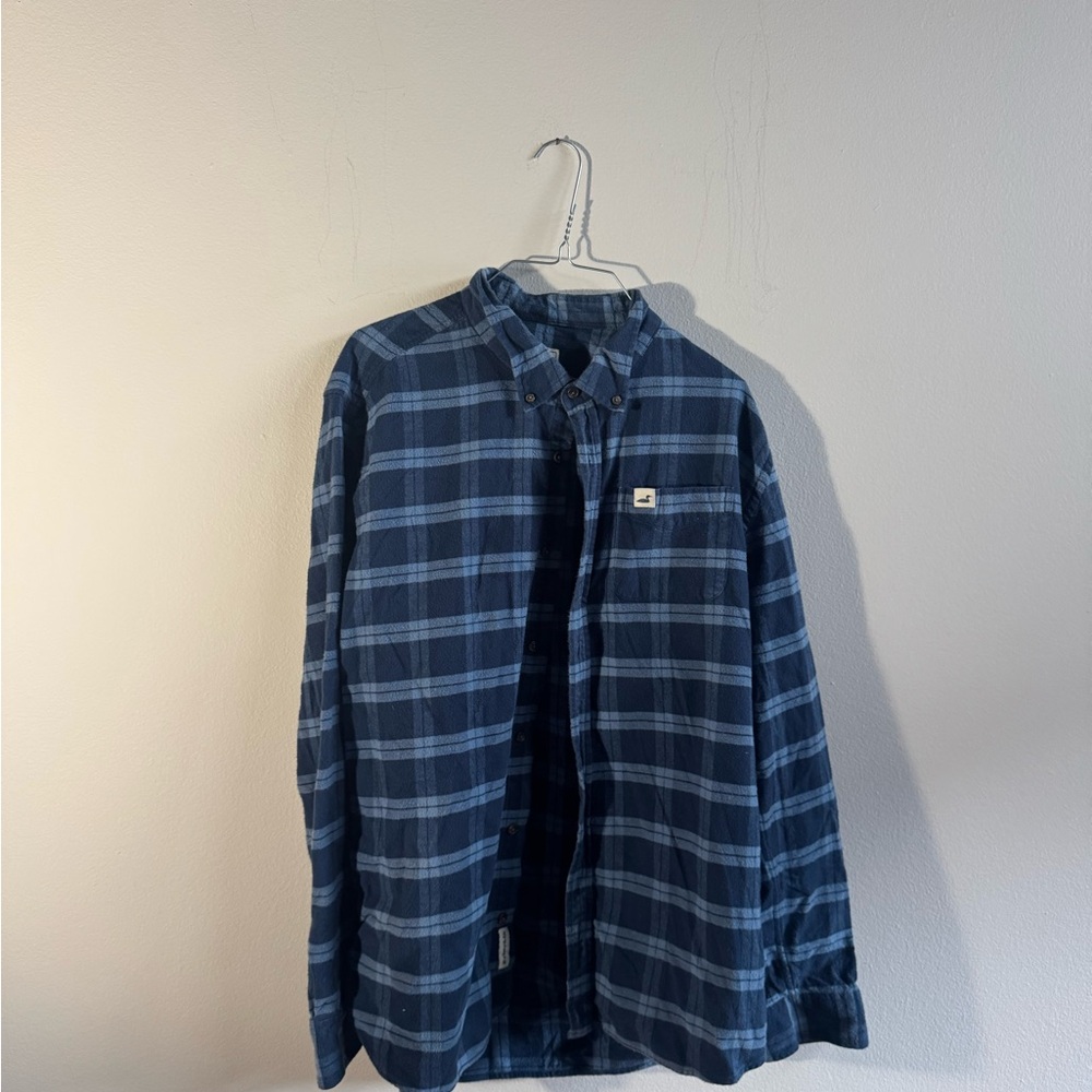 Great Lakes Blue Plaid Men's Shirt